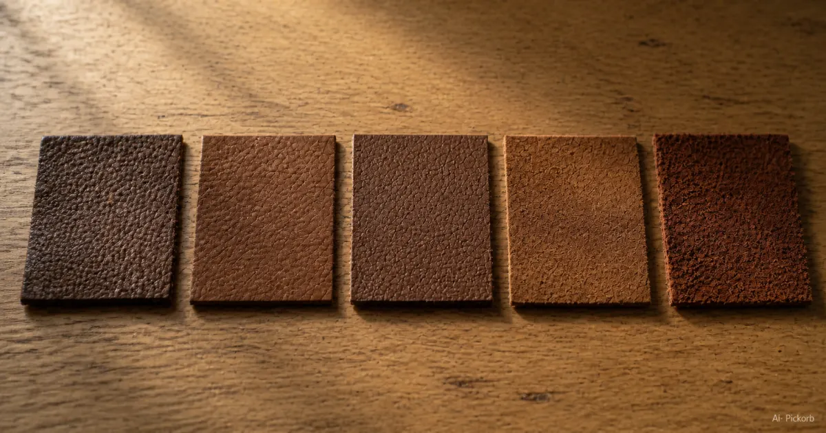 Leather Grades, Full Grain vs Top Grain vs Corrected vs Nubuck vs Suede