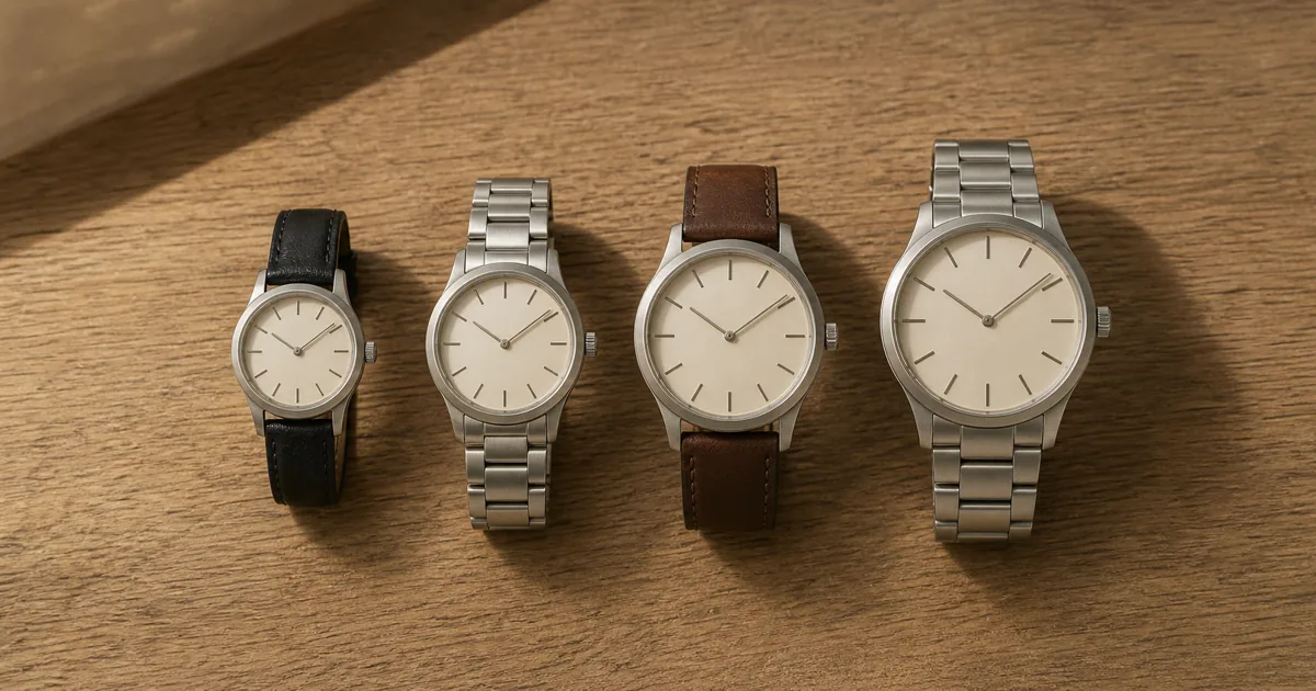 Watch Case Size 36, 38, 40, or 42, How to Pick the Right One for Your Wrist